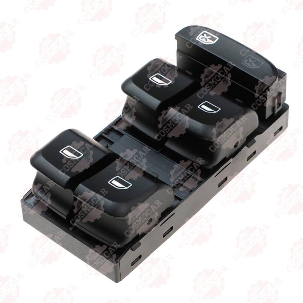 Audi A4 S4 A5 Q5 8R Window Lifter Button Panel Made of Durable ABS Plastic