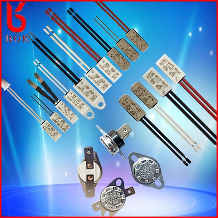 KSD9700 20c~160c Degree Auto Reset Temperature Controlled Switch Motor Thermal Overload Protector