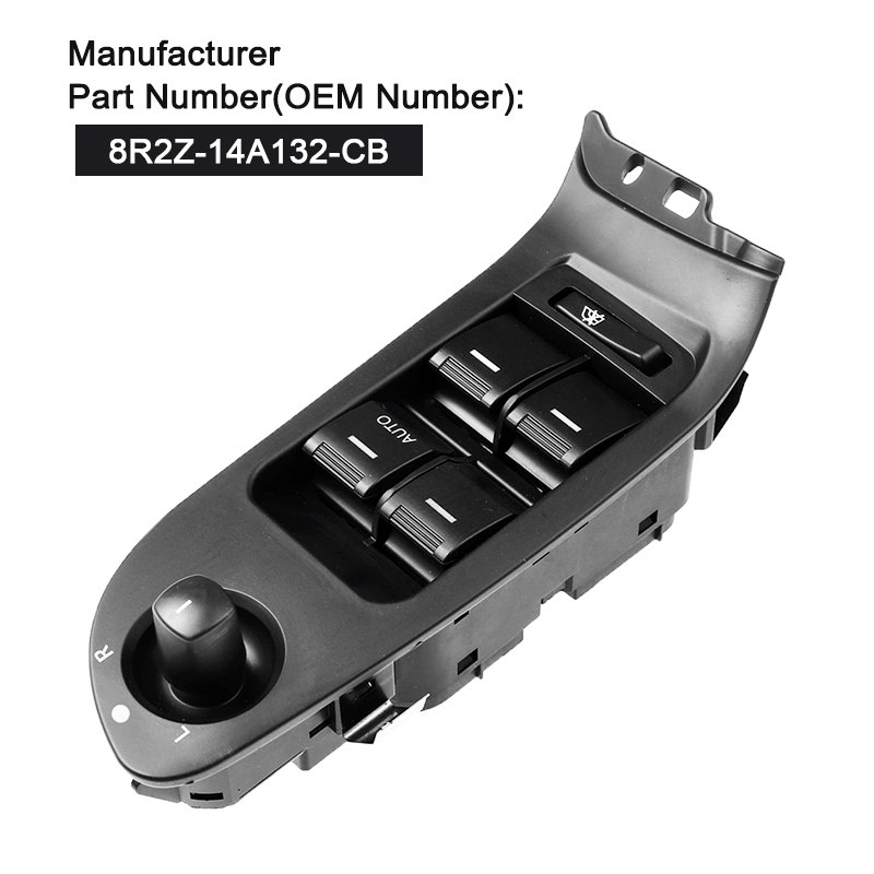 Master Power Window Control Switch 8R2Z-14A132-CB 8R2Z14A132CB for Ford Falcon FG Sedan 2008-2014