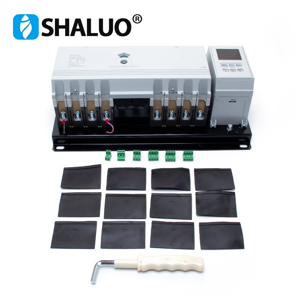 Diesel Generator Parts Dual Power Three Phase Automatic Transfer Switch for Generator Change Over Auto Switches SLQ3B-125-4P