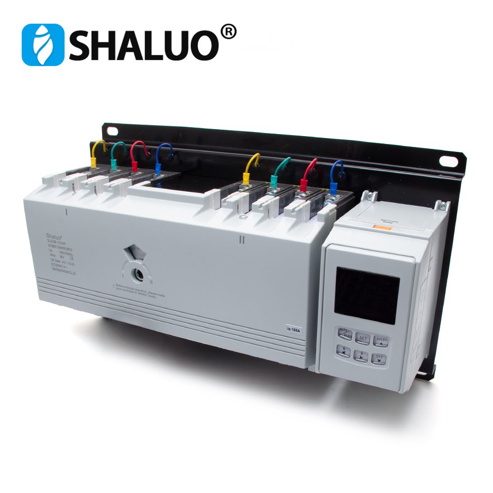 Diesel Generator Parts Dual Power Three Phase Automatic Transfer Switch for Generator Change Over Auto Switches SLQ3B-125-4P