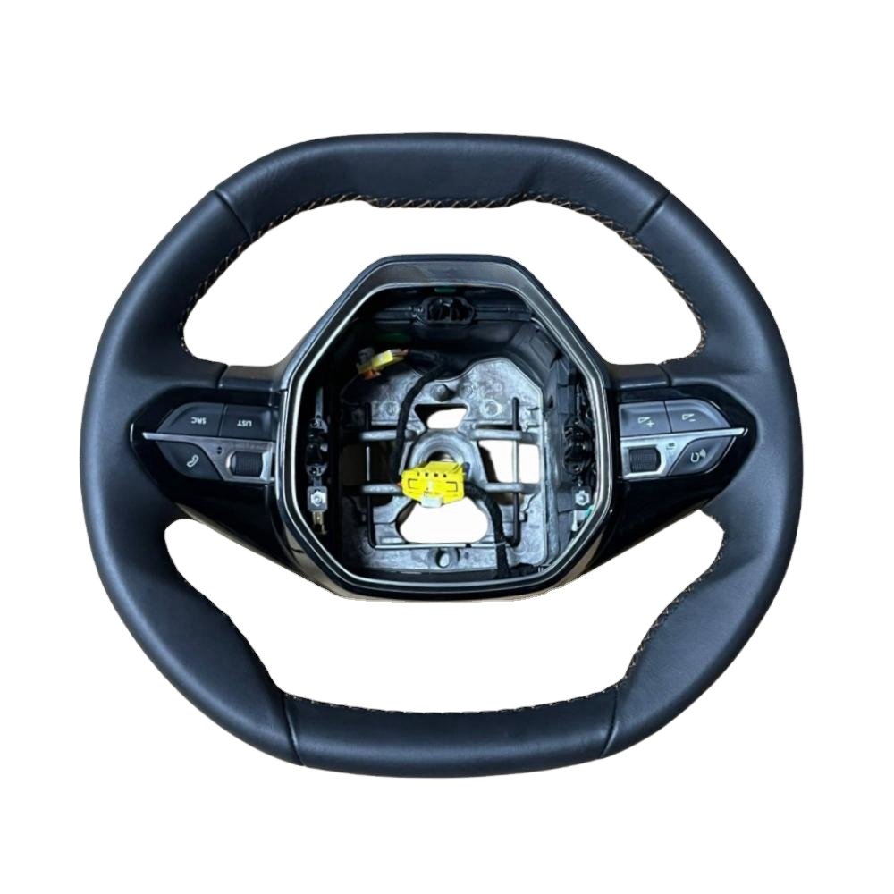 Steering Wheel Assembly Leather Configuration YL006273BY 1607791780 1607821380 for Peugeot 2008 3008 4008 5008 508L 408