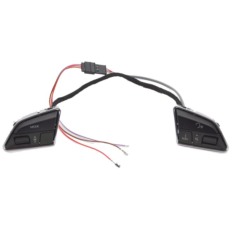 High Quality Multifunction Auto Switches Steering Wheel Control Buttons for Audi
