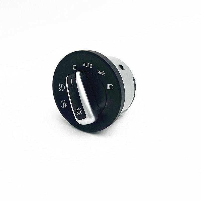 JHC002U 1ZD941431G 1Z0941431K First Generation Bright Knob Front and Rear Fog Lights 4-File Headlight Switch for Skoda Octavia