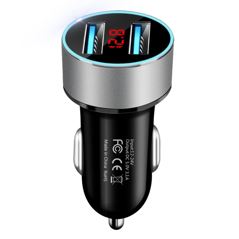 FM Transmitter Aux Modulator 5.0 Wireless Bluetooth Handsfree Car Kit Car Audio MP3 Player with 3.1A Quick Dual USB Car Charger
