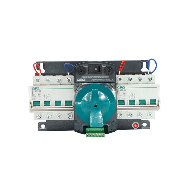 CSQ Home Use Auto Changeover Switch 63a ATSE Three Phase Automatic Transfer Switch AC220V 380V ATS for Home