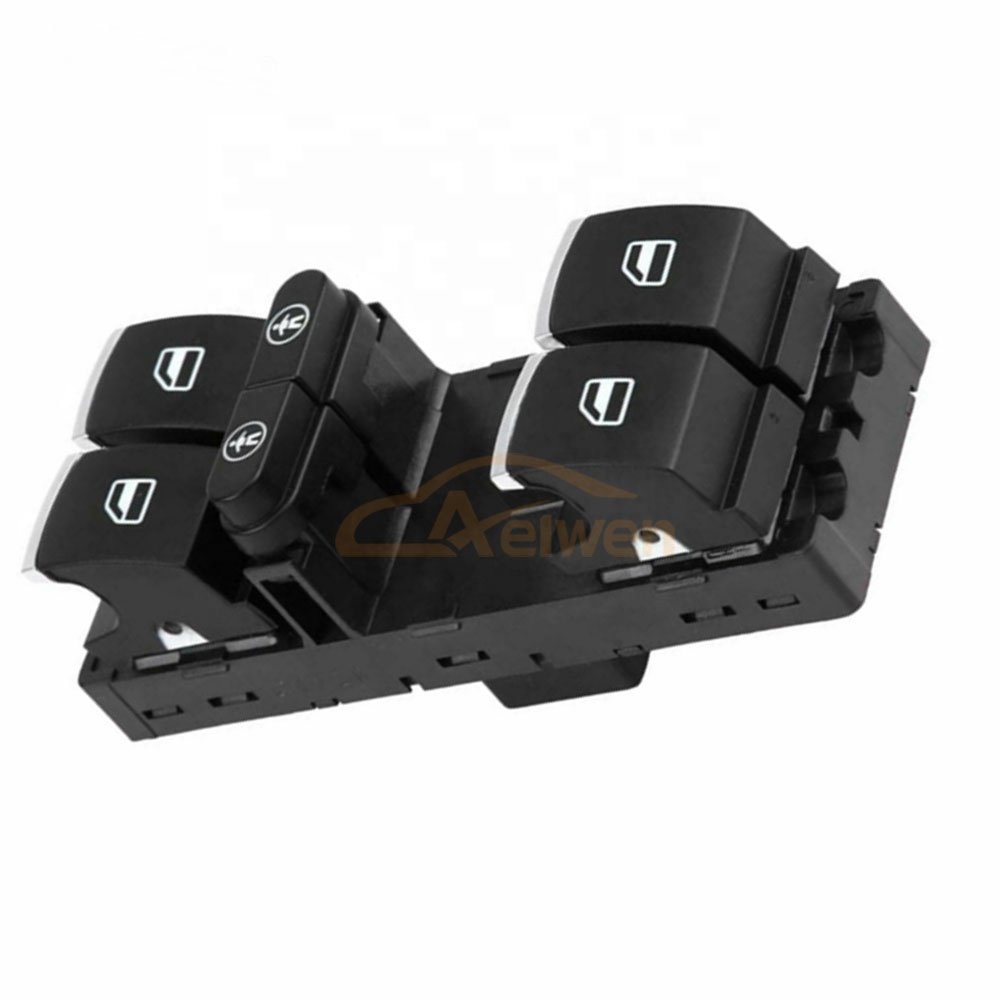 Aelwen Car Parts Power Window Lifter Switch Fit for VW Touareg OE 7P6 959 857 B 7P6959857B