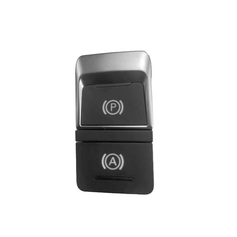 New Condition Plastic and Metal Material Parking Stop Button Hand Brake Switch For-Audi
