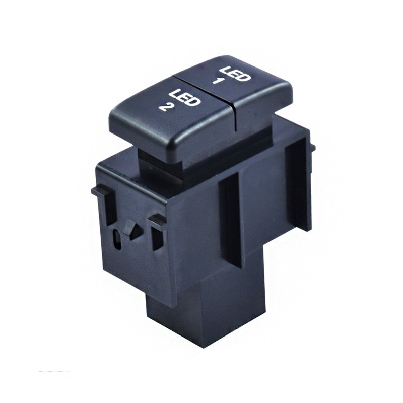 12-24V AUTO Tail Light Switch Center Dual Button Switch