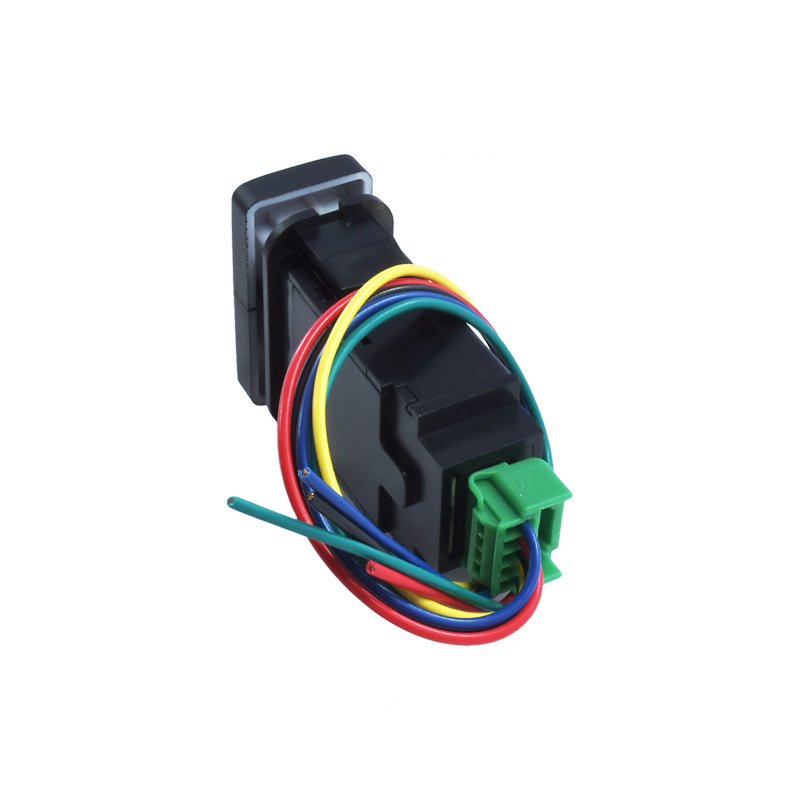 12-24V AUTO Tail Light Switch Center Dual Button Switch