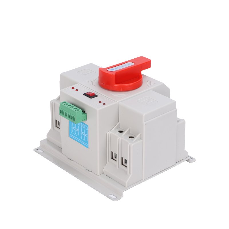 ATS Switch Automatic Transfer 2Pole 63A 80A 100A 125A ATS Automatic Dual Power Changeover Switch for Diesel Generator