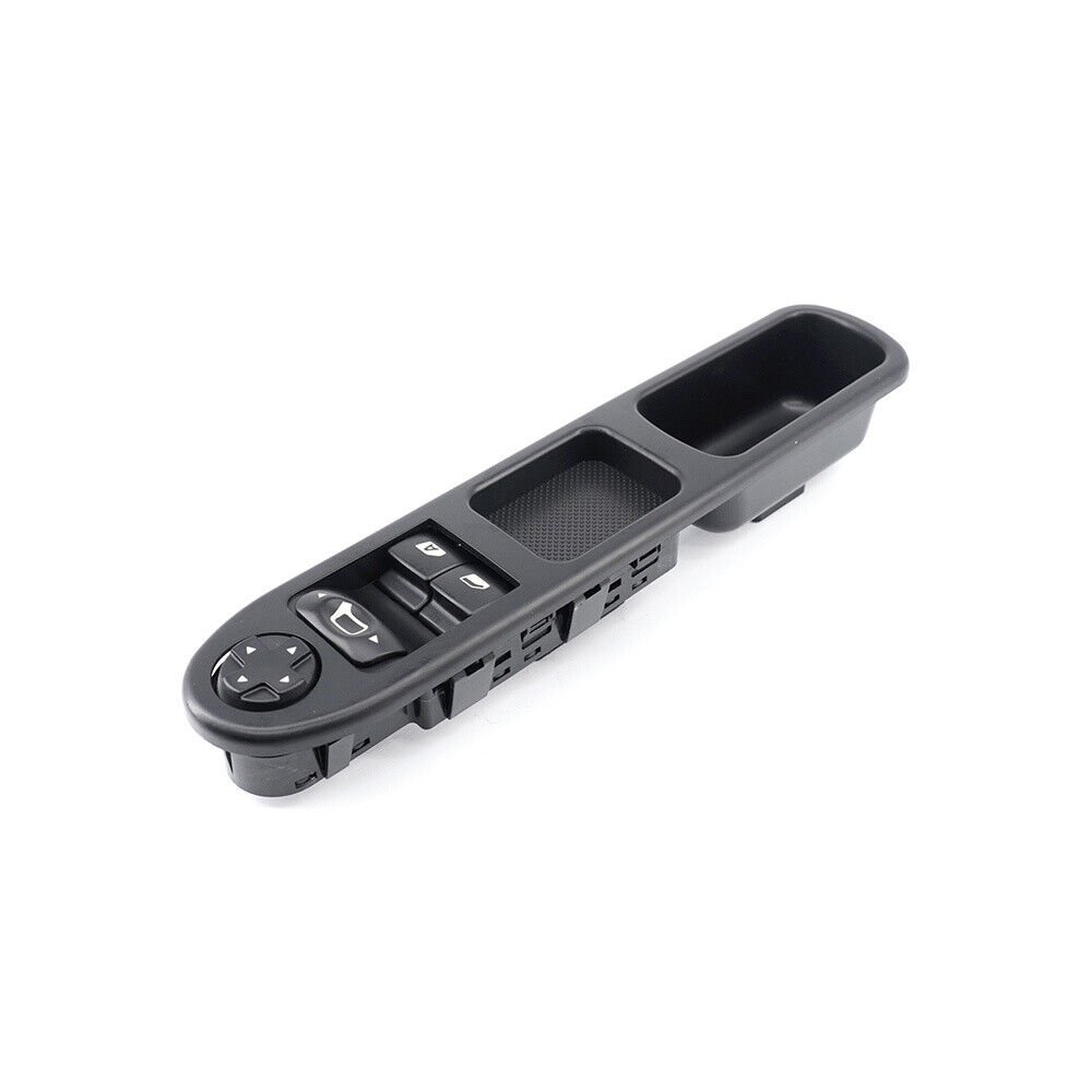 Right Driver Side Window Control Switch Button for Peugeot 207 Citroen C3 6554QC Black