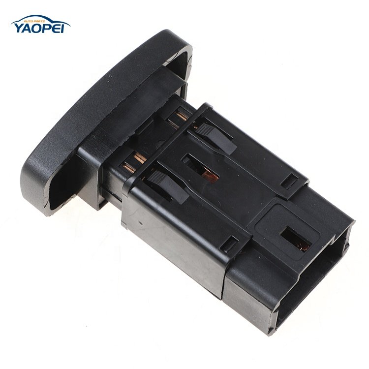 82004-46717 YAOPEI Emergency Flasher Warning Switch for Renault Clio II Logan Sandero I Symbol-Thalia Duster