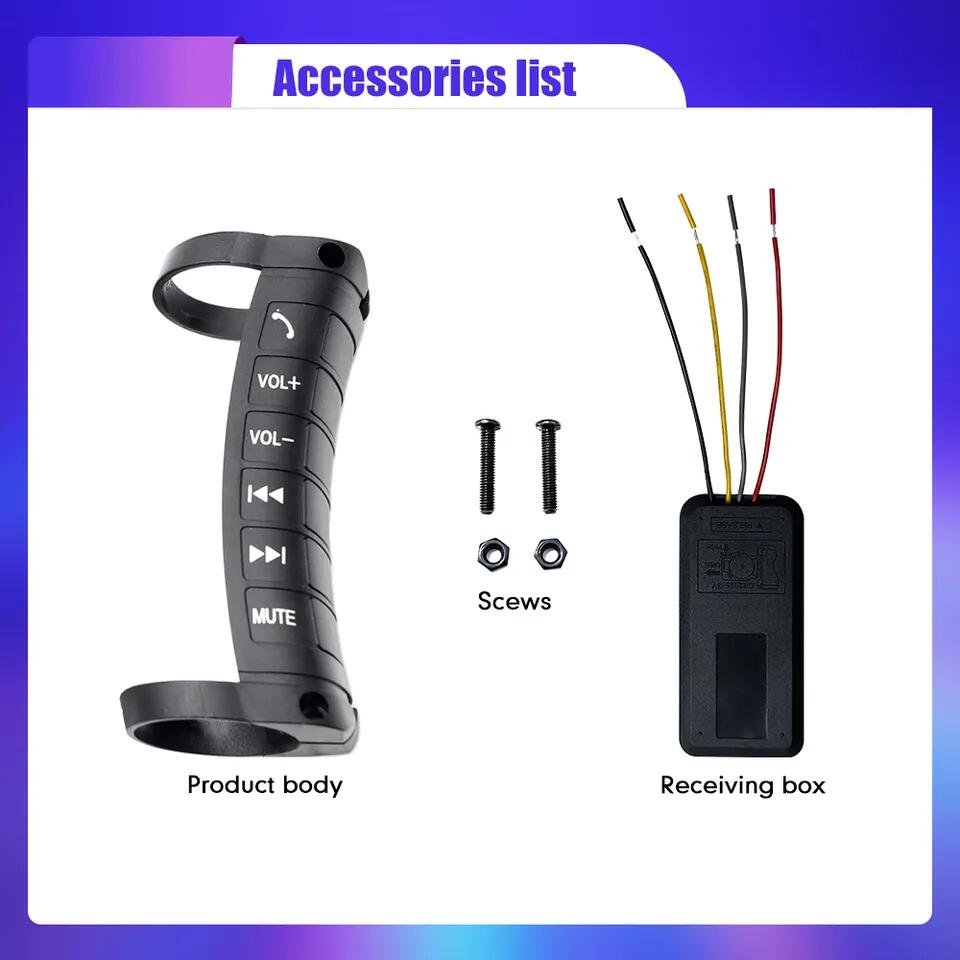 Universal Wireless Steering Wheel Multi Function Button Unilateral Car Multi-function Switch Buttons Car Tuning Parts