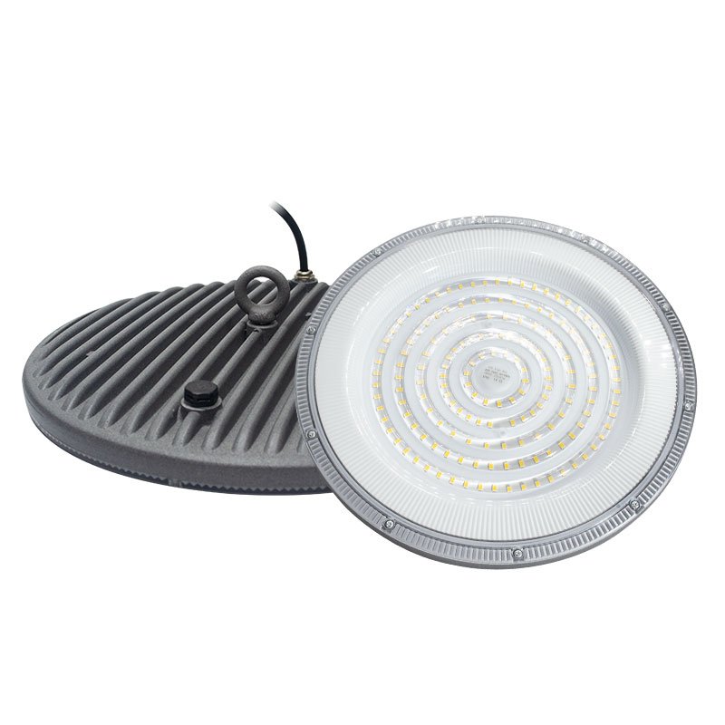 Round UFO Highbay Spotlight 500w 400w 300w 200w 150w 100w Industrial Dob Led Linear High Bay Light Warehouse Motion Sensor