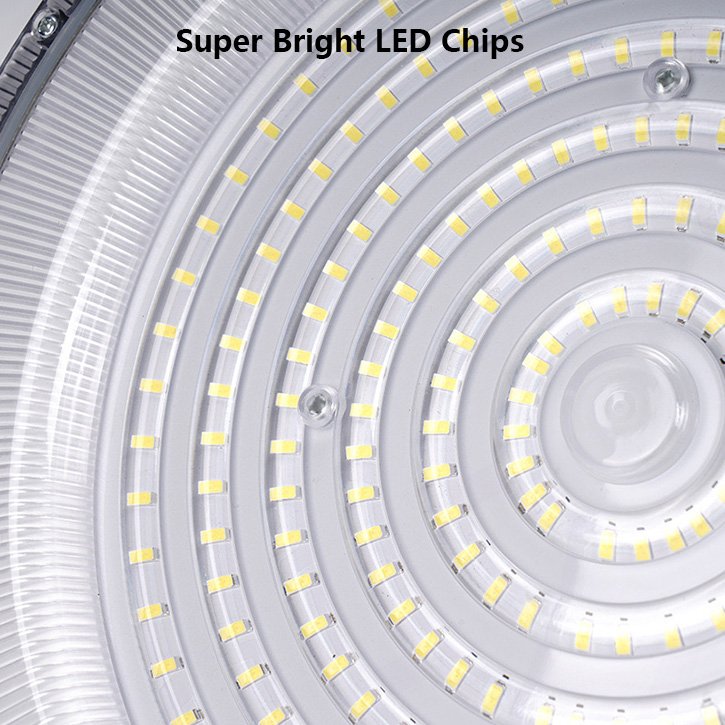 Round UFO Highbay Spotlight 500w 400w 300w 200w 150w 100w Industrial Dob Led Linear High Bay Light Warehouse Motion Sensor