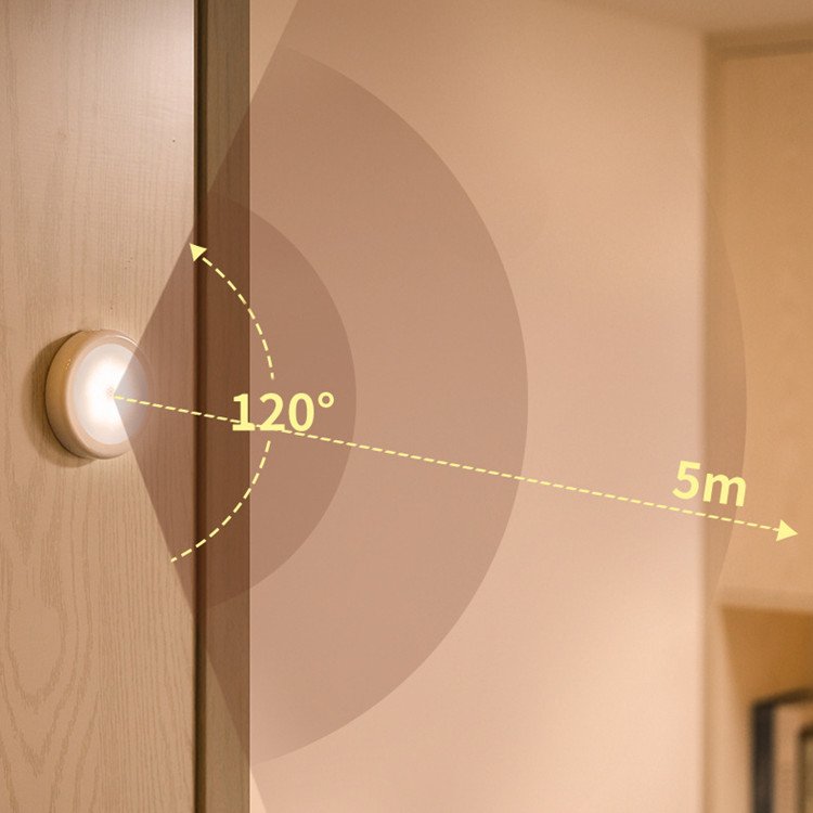 China Factory Battery Rechargeable Magnetic Cordless Motion Sensor Closet Light LED Night Light Motion Sensor Light