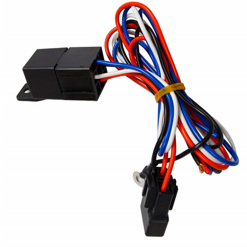 3/8" Thread 185 to 175 Degree 4 Pins Car Cooling Fan 12V Electrical Thermostat Auto Relay Kit
