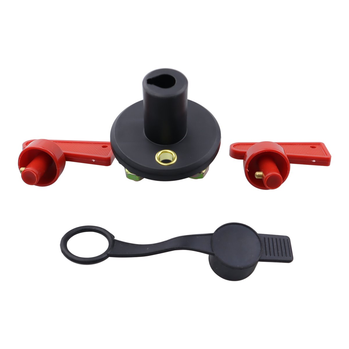 Waterproof Dpdt Auto 2-48v Dual Car Vehicle Rv Marine Boat Battery Isolator Master Switch Disconnect Power Cut Off Kill