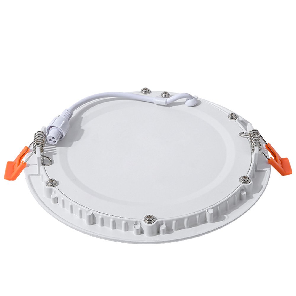 6 Pack 6 Inch LED Recessed Light with Junction Box, 5CCT, Ultra-Thin, 12W, Dimmable Can-Killer Downlight, High Brightness - ETL
