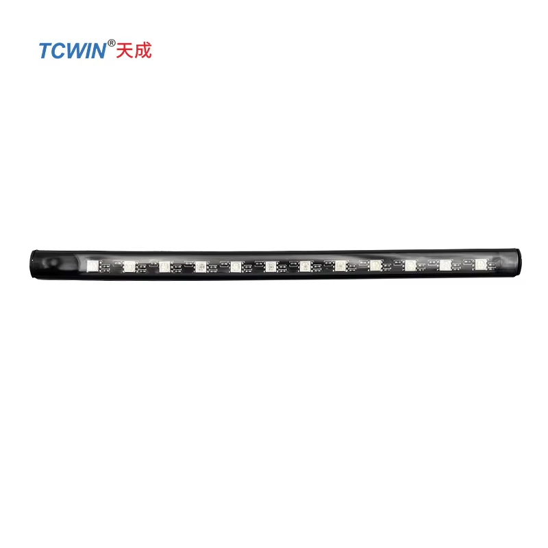 DC 5V RGB Car Atmosphere Lights 48 Leds Led Strip bar with Music Control Interior Car Led Strip Light Kit for Car Decoration iphones 15 pro max iphones 15 pro max app control