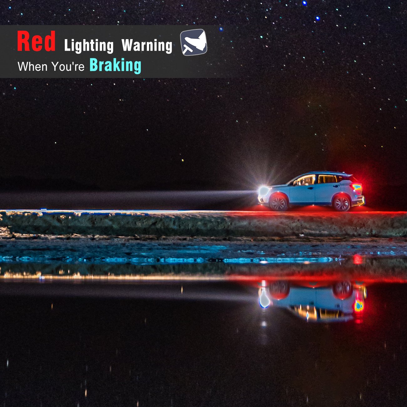 Hot High Quality LED Rock Lights Ultra Bright LED 8 Pods Waterproof Under Glow Neon Light Kits for Car Truck SUV Off-road Boat