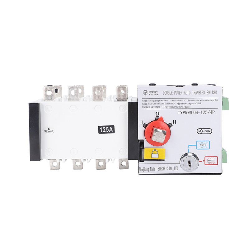 400V 100A 4P Isolation Type Dual Power Automatic Transfer Switch With Fire Fighting Two in and One Out