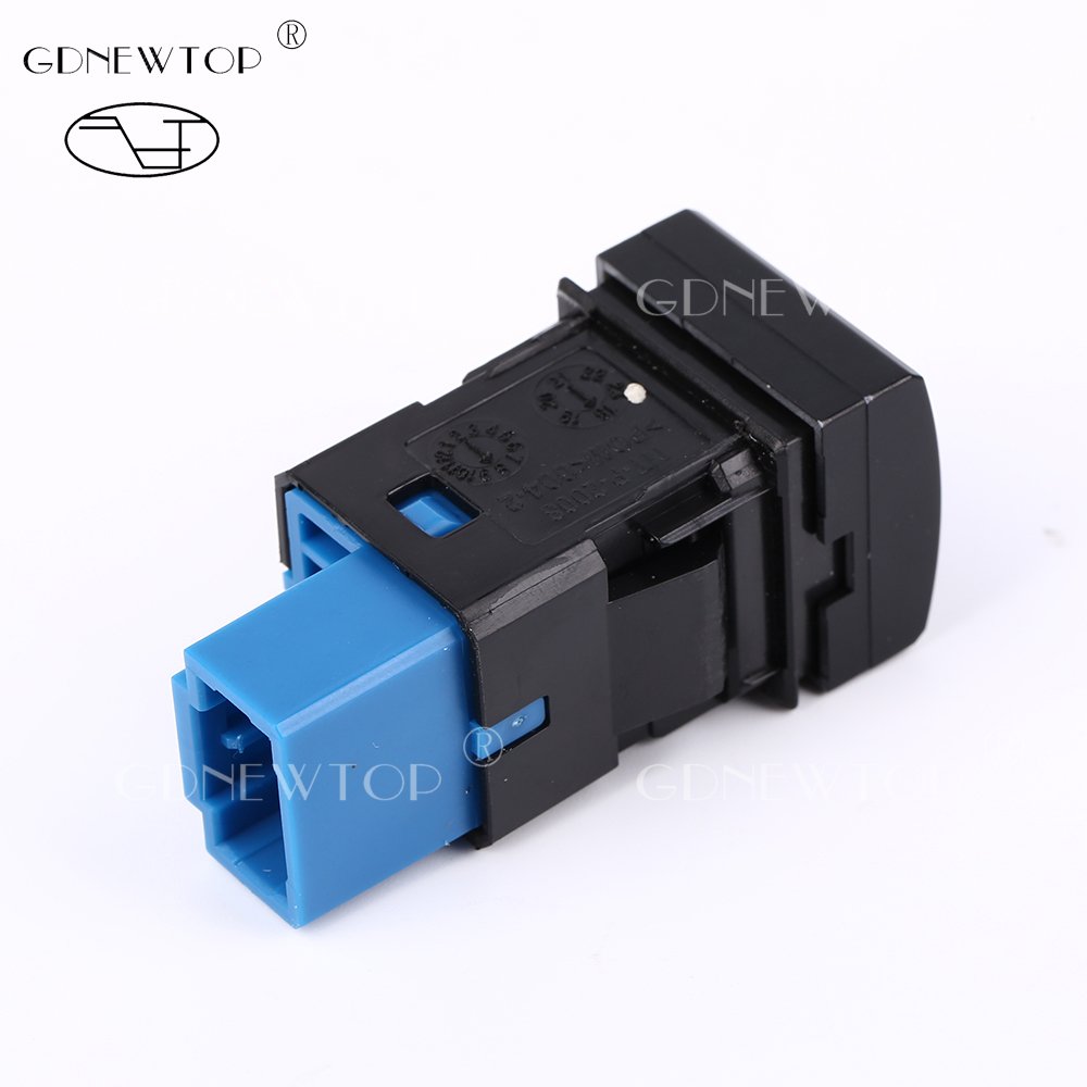 22cm Led Automotive Illuminated square Electrical Momentary Car Push Button Auto Switches for Toyota