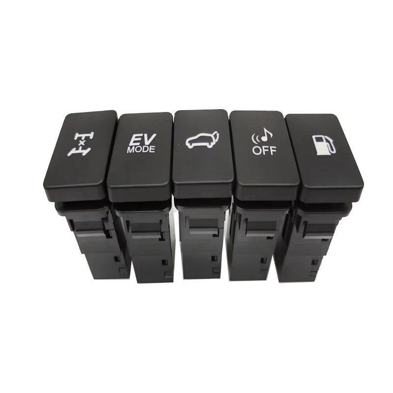 33*22MM Blue LED Light Bar Push Switch On/Off for Toyot a Landcruise R Yaris RAV4