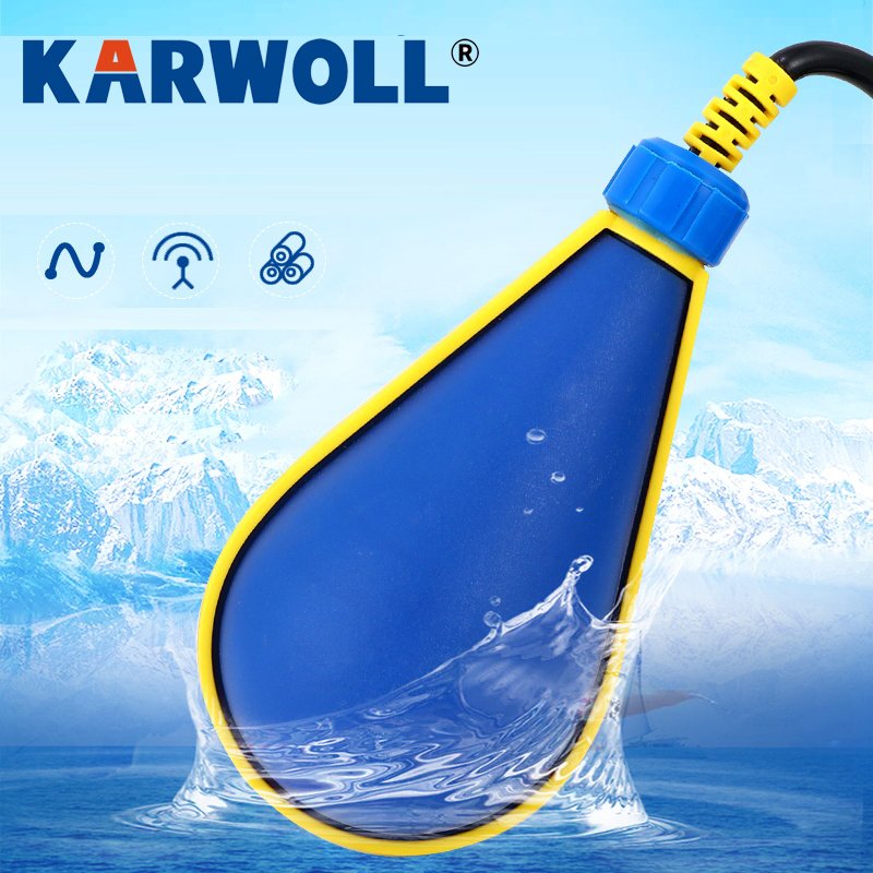M15 Liquid Level Water Float Switch Water Pump Auto Control Switch Parachute Drop Shape Float Switch