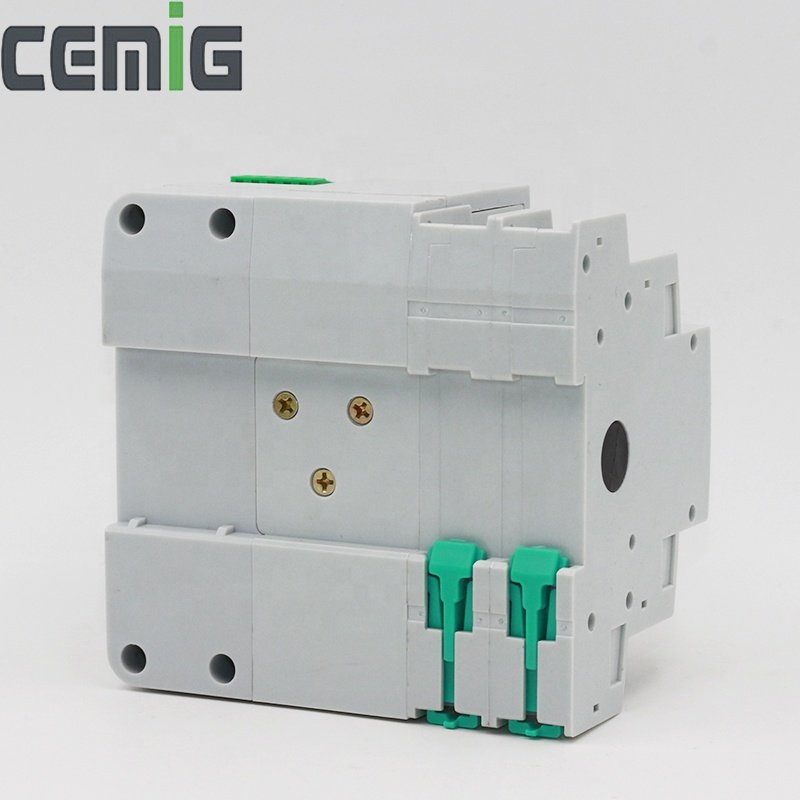 CEMIG SMGQ3-63 2P PC Type Dual-Power Auto Transfer Switch AC230V Din Rail Manual Auto Operation ATS for Grid/Grid/Generator