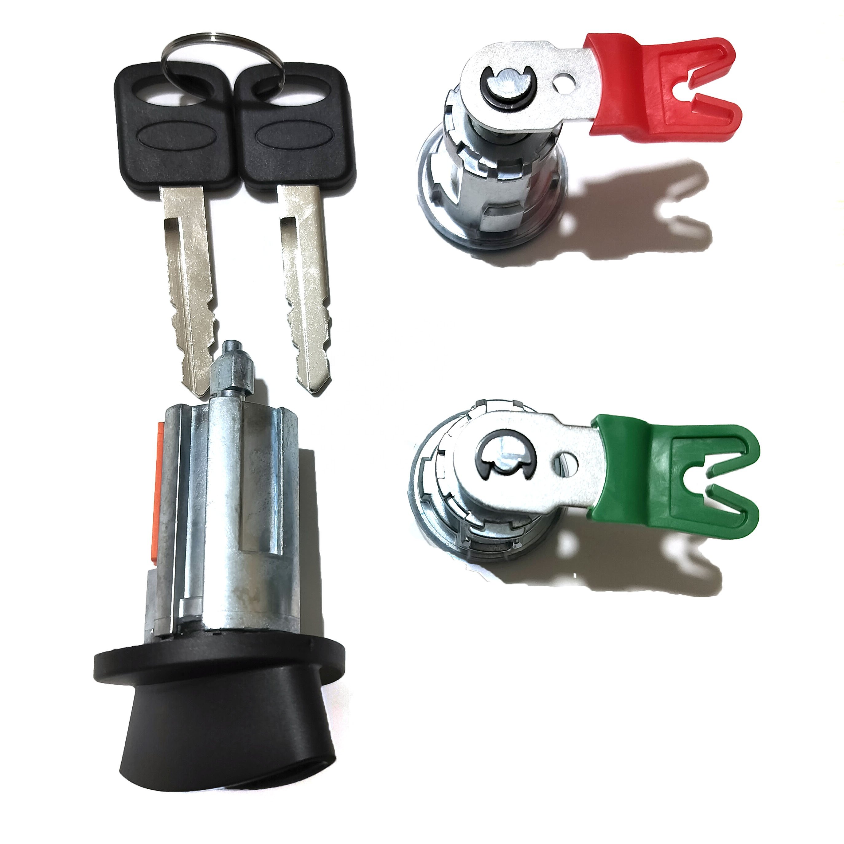 Ignition Door Lock Cylinder Switch for 1997-2007 F150 F250 F350 F450 LC6177 DL588 597638