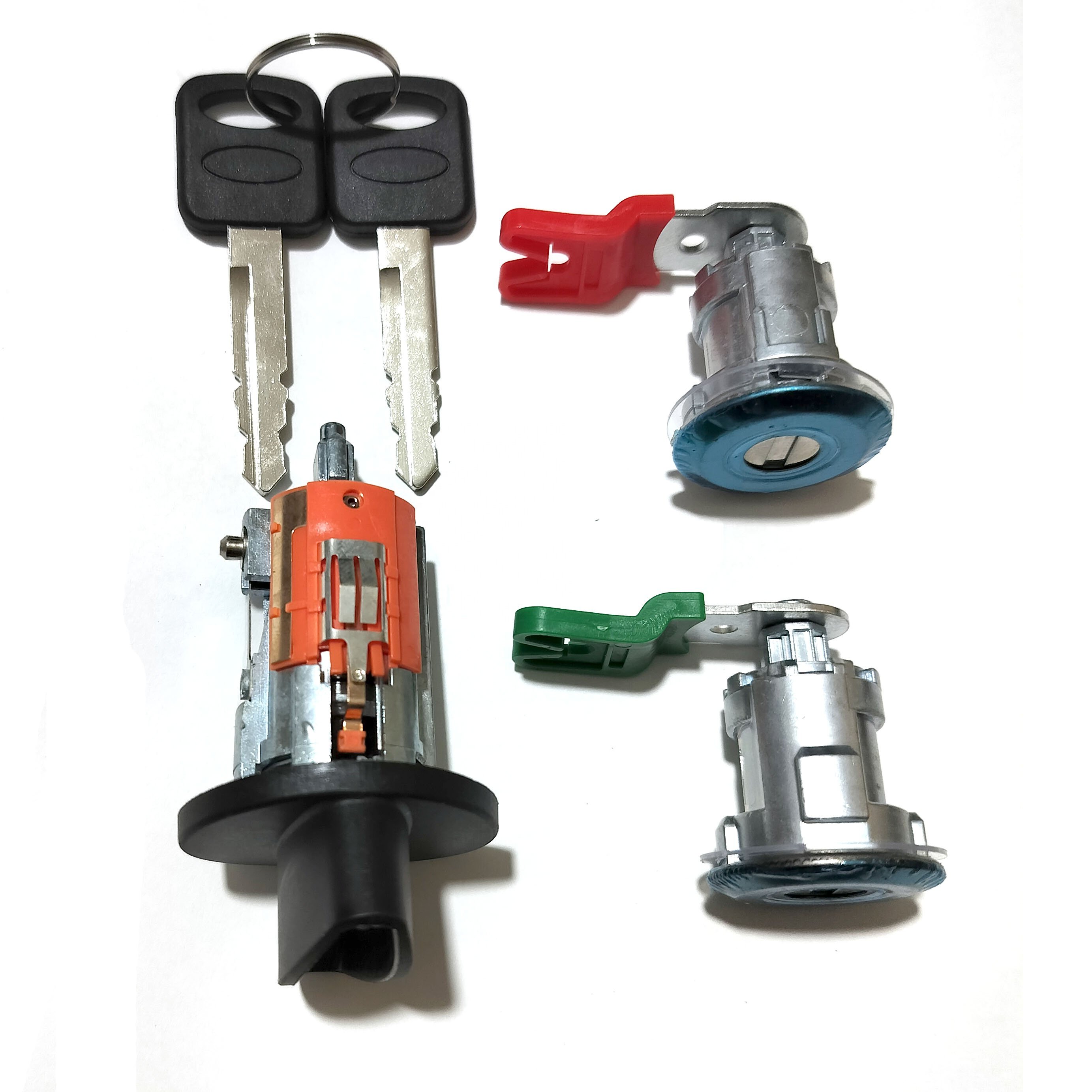 Ignition Door Lock Cylinder Switch for 1997-2007 F150 F250 F350 F450 LC6177 DL588 597638