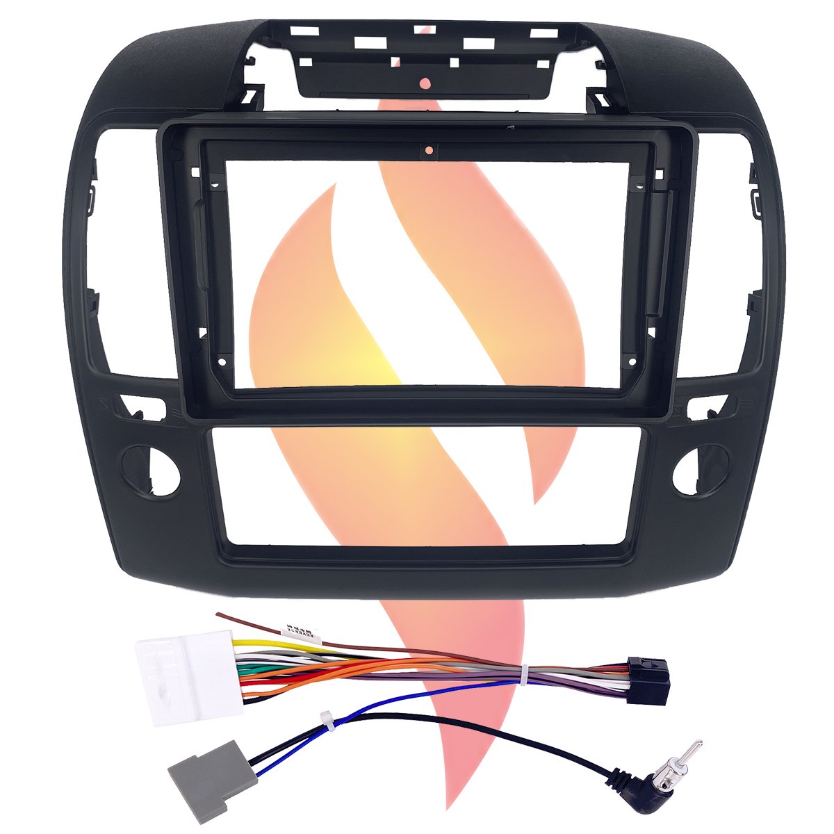 For NISSAN 2006-2012 NAVARA 9 Inch Car Frame Multimedia Android Radio Dvd Player Panel Frame Kit