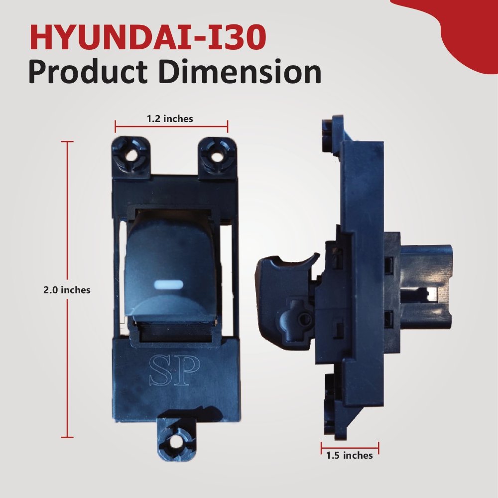 Best Class Great Quality up Down I30 Shelly Parts Fit for Hyundai Passengers Windows Side Auto Manual Switch