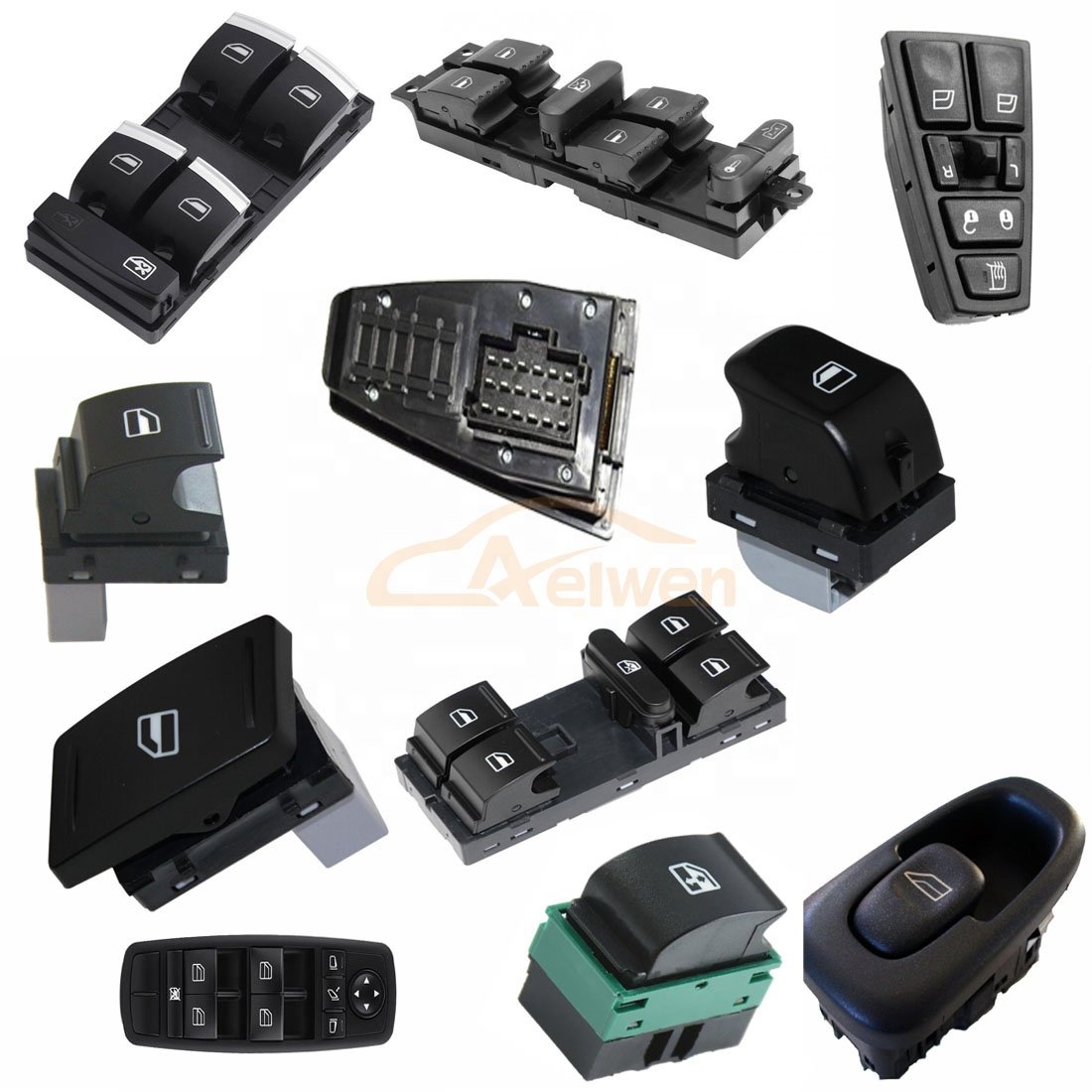 Aelwen Power Window Switches Used for Audi for Peugeot for Nissan for Renault for Opel for Chevrolet for Fiat for Suzuki