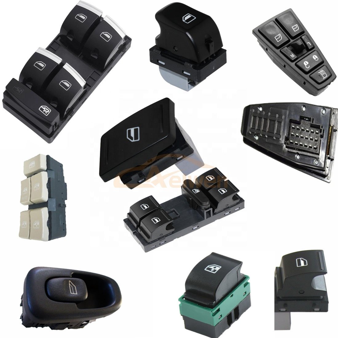 Aelwen Power Window Switches Used for Audi for Peugeot for Nissan for Renault for Opel for Chevrolet for Fiat for Suzuki
