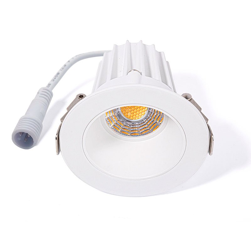 2 Inch 8W LED Recessed Lighting with Driver Box, Dimmable Baffle Trim Canless Downlight, Anti-Glare, 3CCT,,ETL for Apartment
