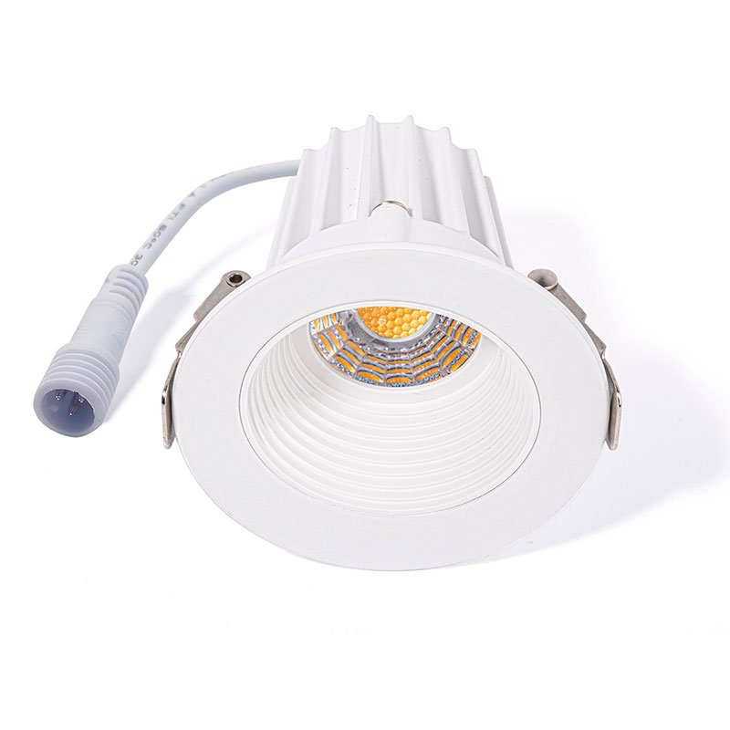 2 Inch 8W LED Recessed Lighting with Driver Box, Dimmable Baffle Trim Canless Downlight, Anti-Glare, 3CCT,,ETL for Apartment