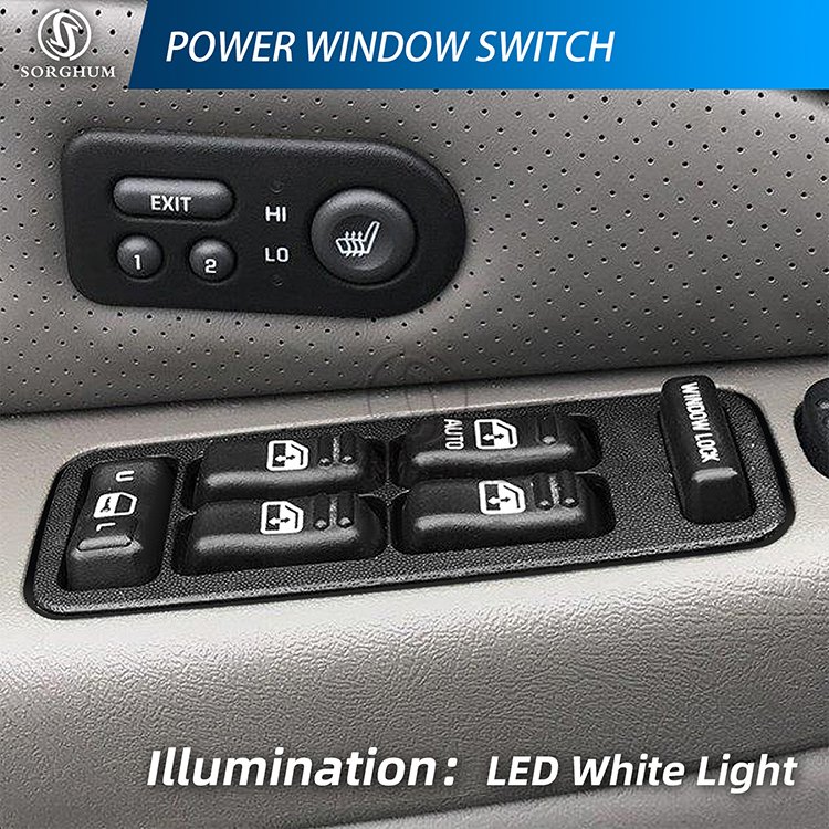 Sorghum 25974714 Left Driver Side Seat Control Switch for 2010-2015 Chevrolet Camaro