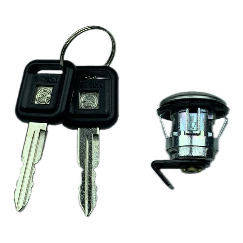 Auto Parts Car Fuel Tank Lid Lock Car Lock Cylinder Set Ignition Switch with Key 897115854 8943209830 for ISUZU TFR