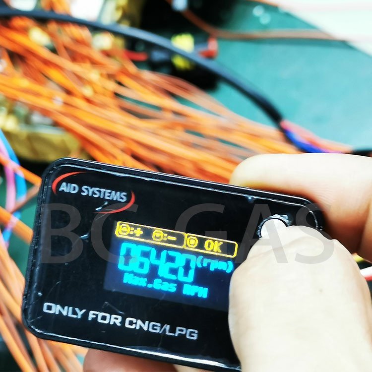 Auto Switches Gas Change Over Digital Fx Oled Switch for CNG LPG NGV GNC