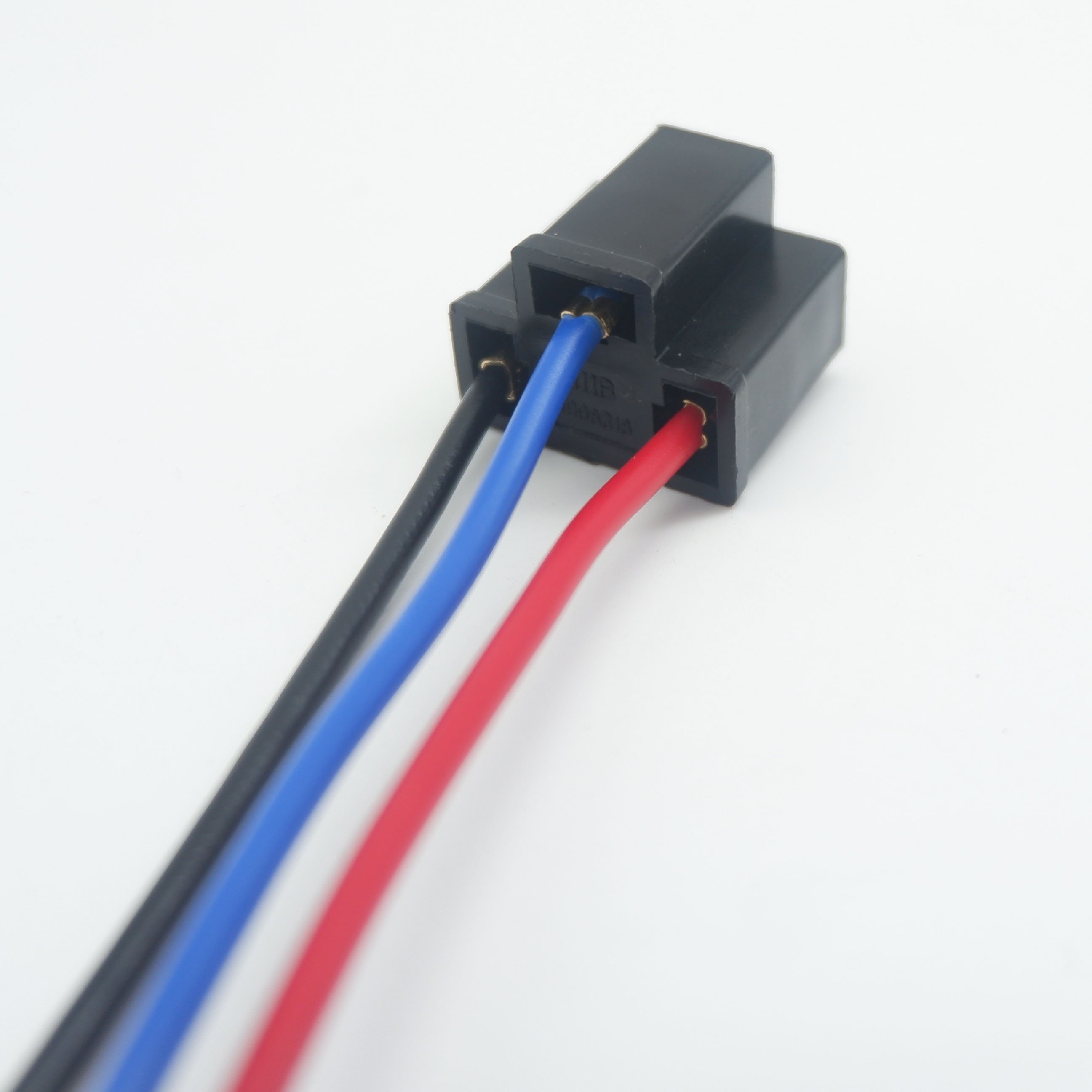 Nylon H4 Socket Wiring Harness Socket H4 3 Pin Switch Socket