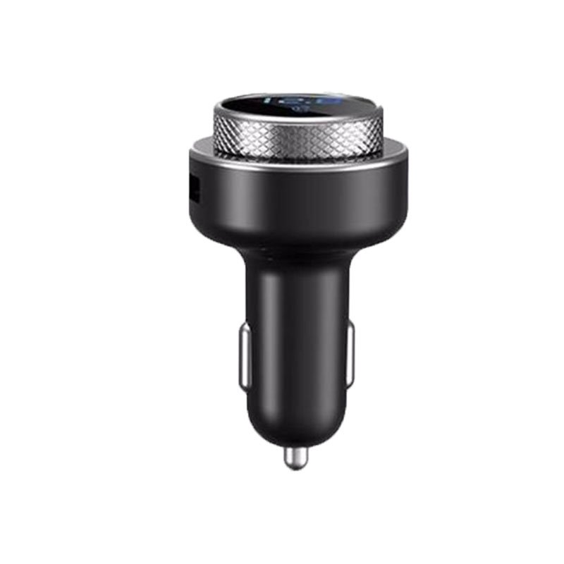 2023 New Innovation Design 2 Usb Qc 3.0 bluetooth Car Charger Fm Transmitter with Sd Fm Mp3 Car Adapter Kit