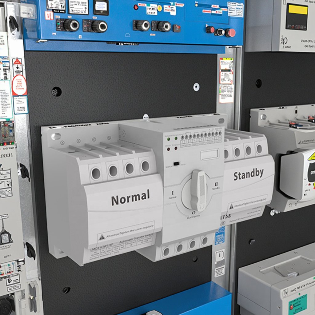 6A 10A 16A 25A 40A 32A 63A ATS Dual Power Supply Low Voltage Products Automatic Transfer Switch Smart Switches