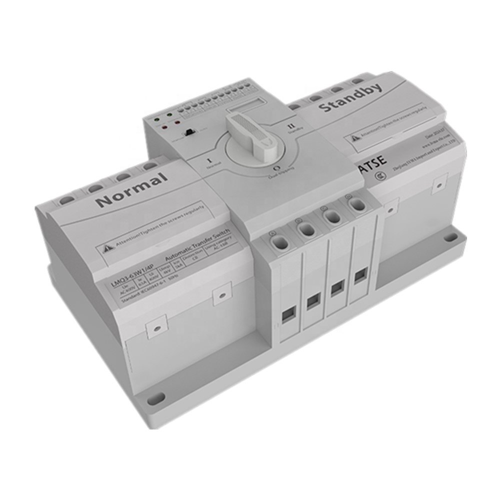 6A 10A 16A 25A 40A 32A 63A ATS Dual Power Supply Low Voltage Products Automatic Transfer Switch Smart Switches