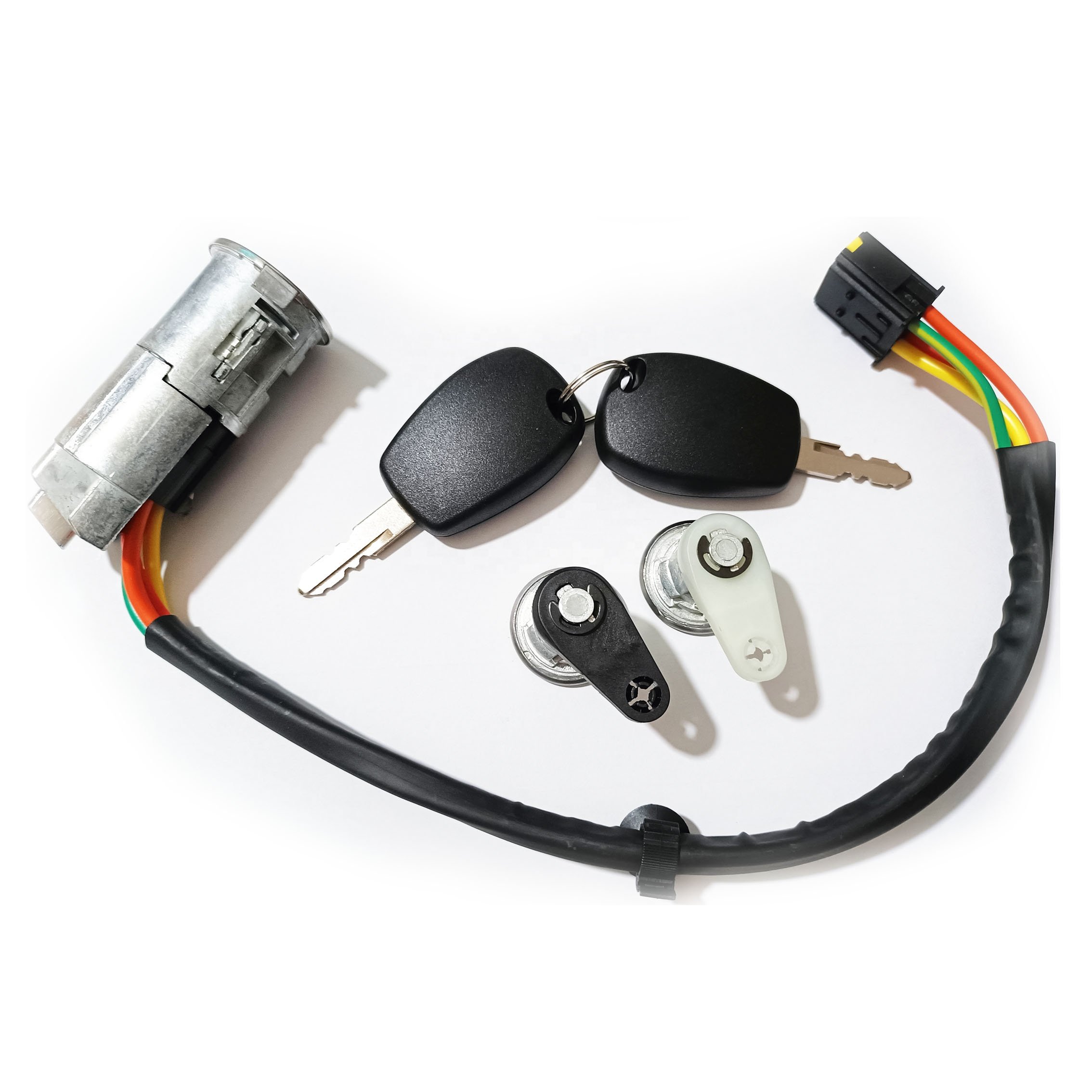 4Pcs/set Ignition Switch with Key Set for Logan Dacia 25212348