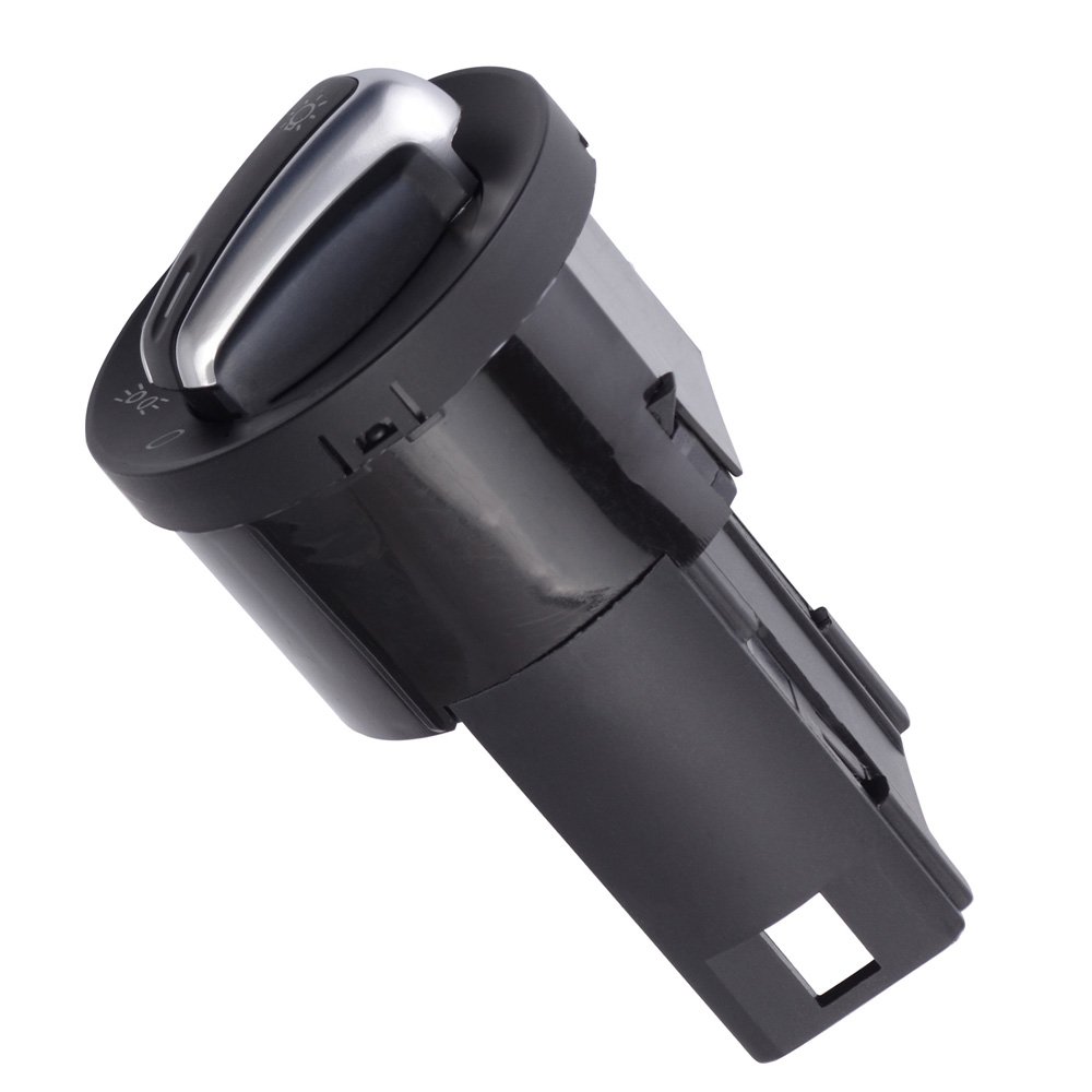 Auto Parts Car Chrome Headlight Control Switch Fog Lamp Control Switch for VW Golf MK4 Jetta 4 Bora Passat B5