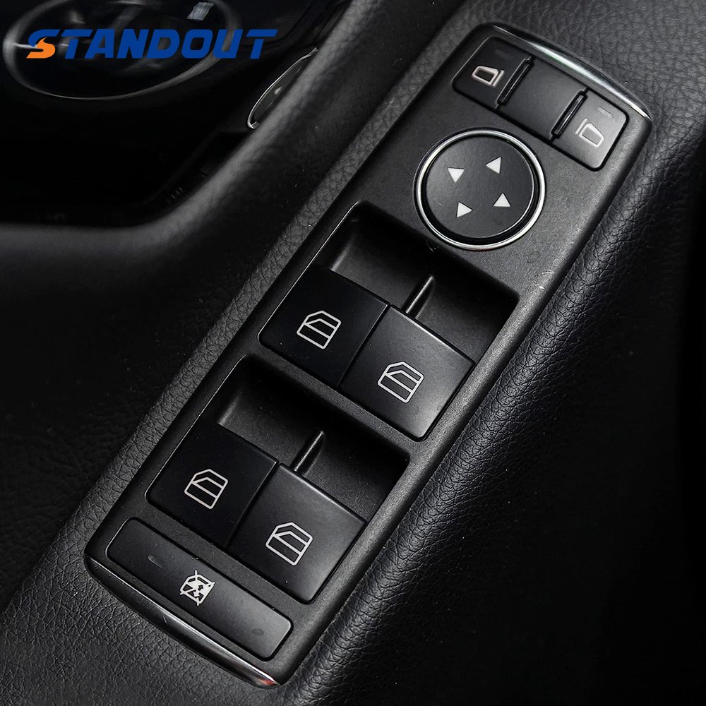 W201 W207 Driver Side Power Window Switch 2128208210 for Mercedes-Benz C300 E250 E200 E300 E350 E63AMG E500 E220 2008-2010