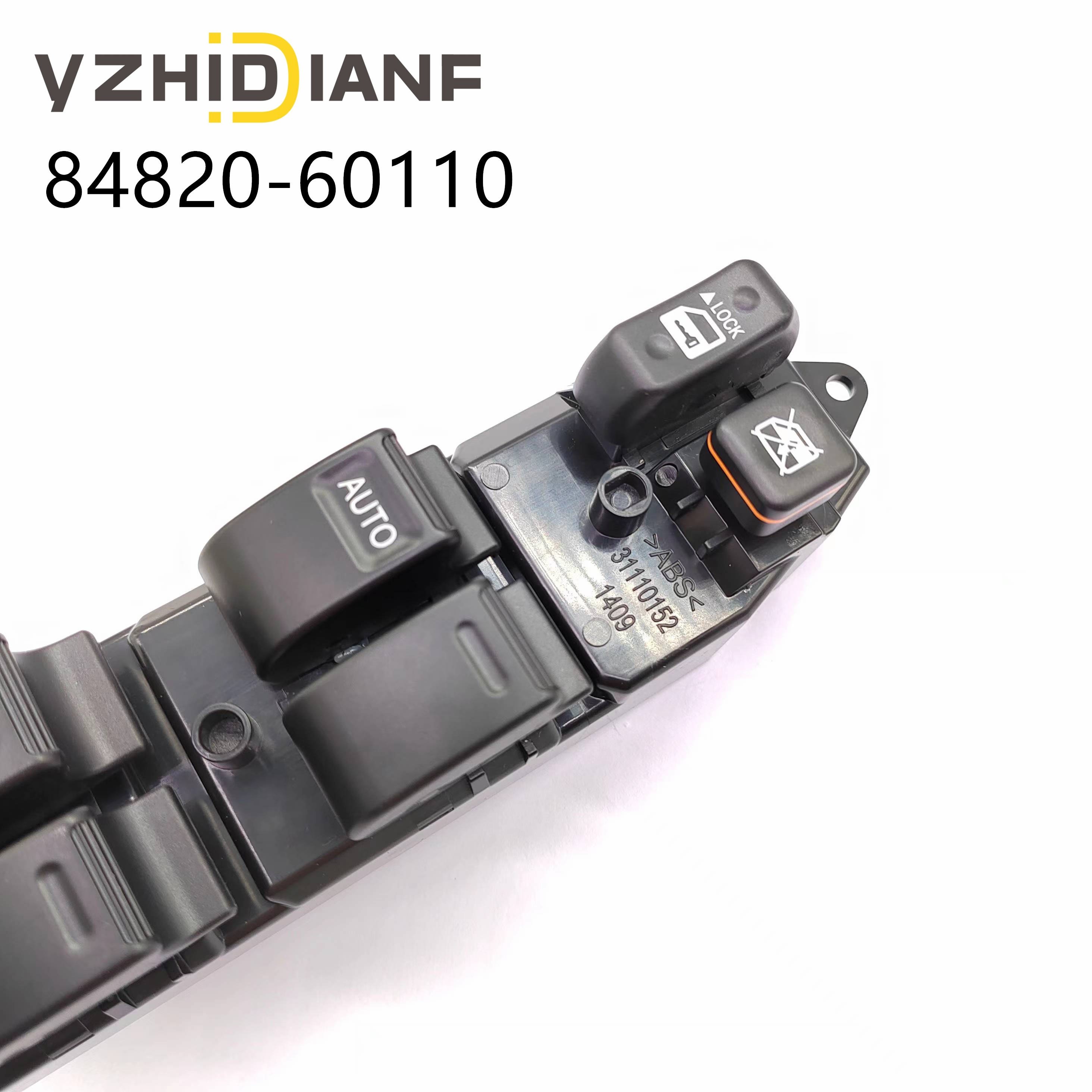 OEM Driver Side Electric Power Window Control Switch 84820-60110 84820-60120 for 1998-2001 Toyota Land Cruiser
